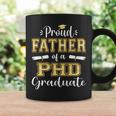 Proud Father Class Of 2023 Phd Graduate Doctorate Graduation Coffee Mug Gifts ideas