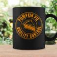 Pumpkin Pie Quality Control Fall Thanksgiving Halloween Fall Thanksgiving Coffee Mug Gifts ideas