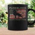 Pureblood Movement Pureblood Medical Freedom Lion Usa Flag Coffee Mug Gifts ideas