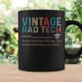 Rad Tech Noun Vintage Retro Style 60S 70S 80S Coffee Mug Gifts ideas