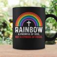 Rainbow A Promise Of God Not A Symbol Of Pride Coffee Mug Gifts ideas