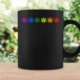 Rainbow Lgbt Marijuana Cannabis Weed Pride Month Gay Les Coffee Mug Gifts ideas