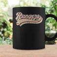 Rangers Name Vintage Retro Baseball Lovers Baseball Fans Coffee Mug Gifts ideas