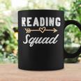 Reading Squad Book Lover Bookworm Teacher Librarian Coffee Mug Gifts ideas
