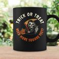 Real Estate Agent Halloween Trick Or Treat Need More Square Coffee Mug Gifts ideas