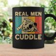 Real Men Cuddle Funny Vintage Bjj Brazilian Jiu Jitsu Coffee Mug Gifts ideas