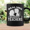 Real Men Marry Teachers Funny Married Teacher Husband Gift For Womens Gift For Women Coffee Mug Gifts ideas