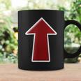 Red Arrow Pointing Up Coffee Mug Gifts ideas