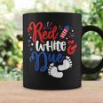 Red White And Due Baby Reveal 4Th Of July Pregnancy Announce Coffee Mug Gifts ideas