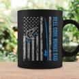 Reel Cool Bonus Dad Fathers Day American Flag Fishing Coffee Mug Gifts ideas
