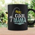 Reel Cool Mama Fishing Fisherman Funny Retro Gift For Women Coffee Mug Gifts ideas