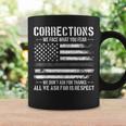 Respect Correctional Officer Proud Corrections Officer Coffee Mug Gifts ideas