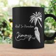 Rest In Paradise Jimmy Parrot Heads Guitar Music Lovers Coffee Mug Gifts ideas