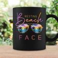 Resting Beach Face Vintage Retro Beach Vacation For Womens Coffee Mug Gifts ideas
