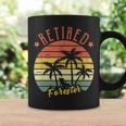 Retired Forester Retro Vintage For Dad Coffee Mug Gifts ideas