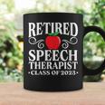 Retired Speech Therapist Slp Class Of 2023 Retirement Gifts Coffee Mug Gifts ideas