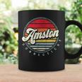 Retro Amston Home State Cool 70S Style Sunset Coffee Mug Gifts ideas