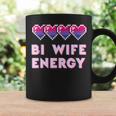Retro Bi Wife Energy Lgbt Pride Bisexual Flag Gay Marriage Coffee Mug Gifts ideas
