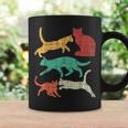 Retro Cat Lover Vintage Cat Lovers For Cat Mom & Dad Coffee Mug Gifts ideas
