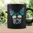 Retro Disco Dog Teddy Roosevelt Terrier Coffee Mug Gifts ideas