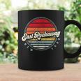 Retro East Rockaway Home State Cool 70S Style Sunset Coffee Mug Gifts ideas