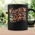 Retro Family Thanksgiving 2023 Thankful My Tribe Matching Coffee Mug Gifts ideas