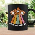 Retro Flower Power Swirl Rainbow 60S 70S Stay Wonderful 70S Vintage Designs Funny Gifts Coffee Mug Gifts ideas
