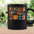 Retro Groovy Friends Giving 2023 Thanksgiving Friendsgiving Coffee Mug Gifts ideas