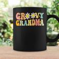 Retro Groovy Grandma Birthday Matching Family Mothers Day Coffee Mug Gifts ideas