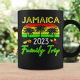 Retro Jamaica Family Vacation 2023 Jamaican Holiday Trip Coffee Mug Gifts ideas