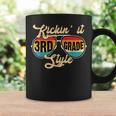 Retro Kickin It 3Rd Grade Style Teacher Back To School Coffee Mug Gifts ideas