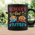 Retro Last Day Of Schools Out For Summer Teacher Boys Girls Coffee Mug Gifts ideas
