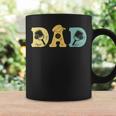 Retro Pickleball Dad Paddles Ball Fathers Day Pickleball Coffee Mug Gifts ideas