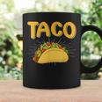 Retro Taco Mexican Food Eater Tacos Lover Fiesta Coffee Mug Gifts ideas