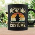 Retro Vintage Silhouette Penguin Halloween Costume 70S Gift 70S Vintage Designs Funny Gifts Coffee Mug Gifts ideas