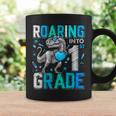 Roaring Into 1St Grade DinosaurRex Back To School Boys Coffee Mug Gifts ideas