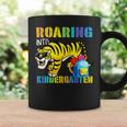 Roaring Into Kindergarten Tiger Back To School From Teacher Coffee Mug Gifts ideas