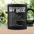 Rules Dating My Niece Overprotective Uncle Protective Coffee Mug Gifts ideas