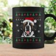 Saint Bernard Christmas Ugly Sweater Dog Lover Coffee Mug Gifts ideas