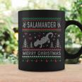 Salamander Ugly Christmas Sweater Style Coffee Mug Gifts ideas
