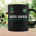 Saudi Arabia SportSoccer Jersey Flag Football Coffee Mug Gifts ideas