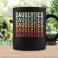 Saugerties New York Saugerties Ny Retro Vintage Text Coffee Mug Gifts ideas