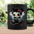Scary Gaming Girl Video Game Online Gamer Computer Halloween Coffee Mug Gifts ideas