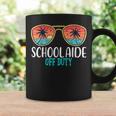 School Aide Off Duty Happy Last Day Of School Summer 2021 Coffee Mug Gifts ideas