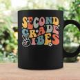Second Grade Vibes Team 2Nd Grade Groovy Back To School Coffee Mug Gifts ideas