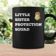 Security Little Sister Protection Squad Boys Girls Coffee Mug Gifts ideas