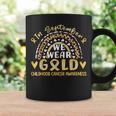 In September We Wear Gold Childhood Cancer Awareness Coffee Mug Gifts ideas