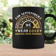 In September We Wear Gold Childhood Cancer Awareness Coffee Mug Gifts ideas