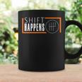 Shift Happens Funny Car Guy Racing Race Car Coffee Mug Gifts ideas