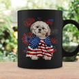 Shih Tzu Dog American Usa Flag 4Th Of July Dog Lover Owner Coffee Mug Gifts ideas